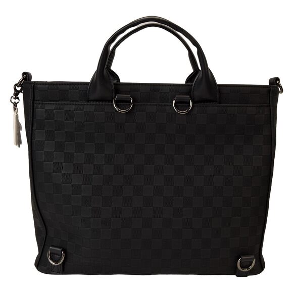 9287 Mickey Mouse Checkered Texture Convertible Backpack & Tote Bag main image 5